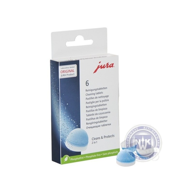 Jura 3 Phase Cleaning Tablets 6 Tablet Pack