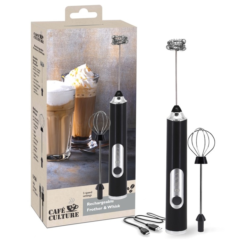 Rechargeable Frother And Whisk