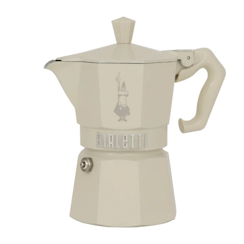 Bialetti Moka Exclusive Series 3 Cup Cream