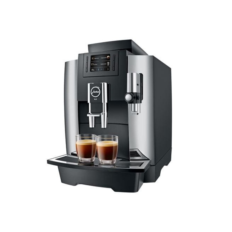 Jura We8 Professional Espresso Coffee Machine Chrome