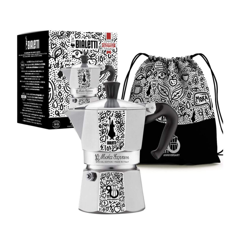 Bialetti Doodle 3 Cup With Pouch