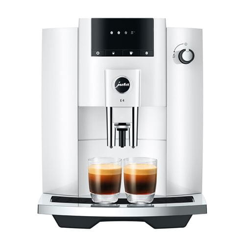 Jura E4 Espresso Coffee Machine Piano White