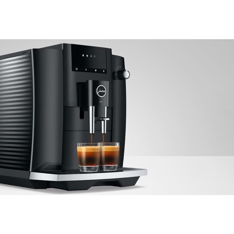 Jura E4 Espresso Coffee Machine Piano Black