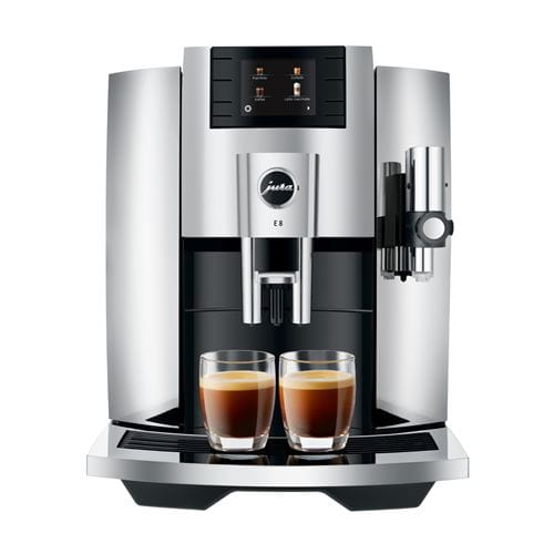 Jura E8 Espresso Coffee Machine Chrome 