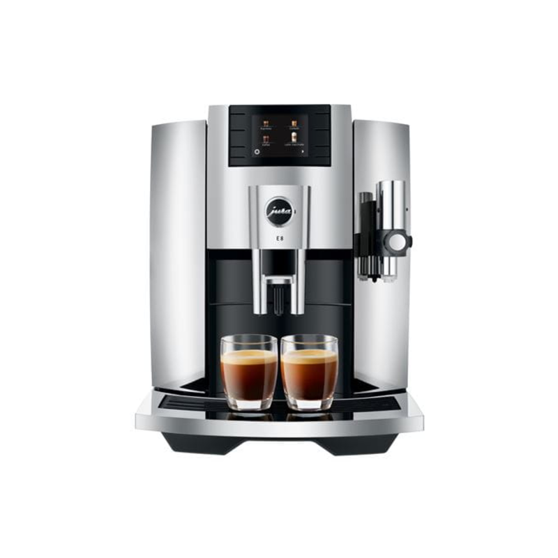 Jura E8 Espresso Coffee Machine Chrome 