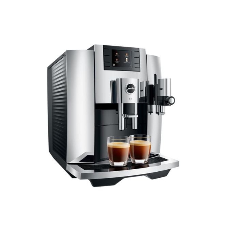 Jura E8 Espresso Coffee Machine Chrome 