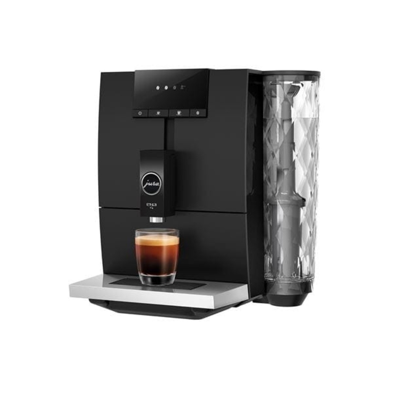 Jura Ena 4 Compact Automatic Coffee Machine Full Metropolitan Black