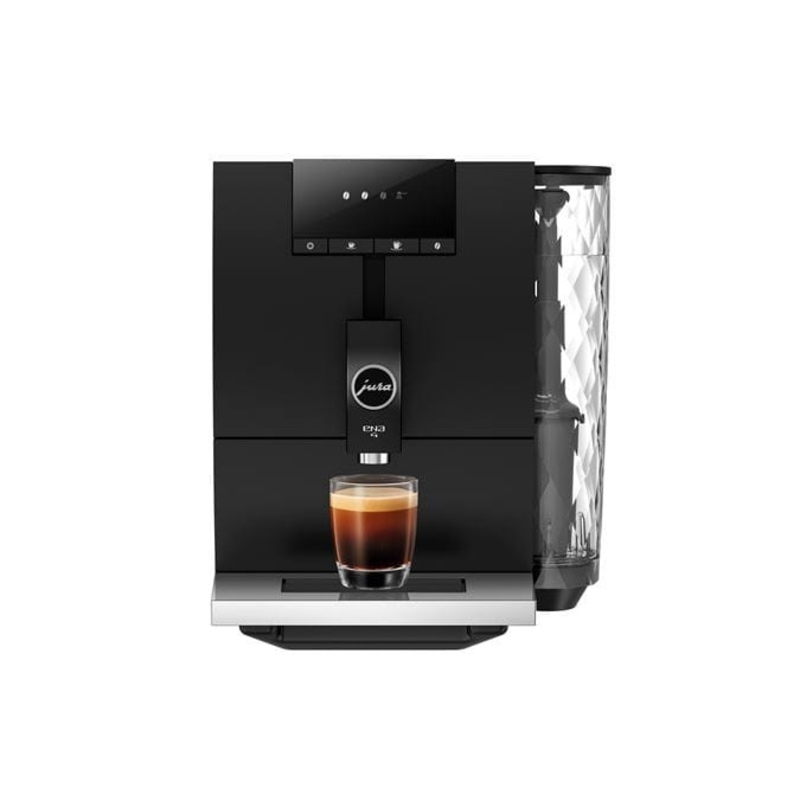 Jura Ena 4 Compact Automatic Coffee Machine Full Metropolitan Black