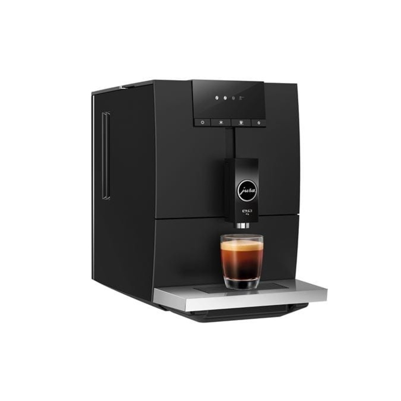 Jura Ena 4 Compact Automatic Coffee Machine Full Metropolitan Black