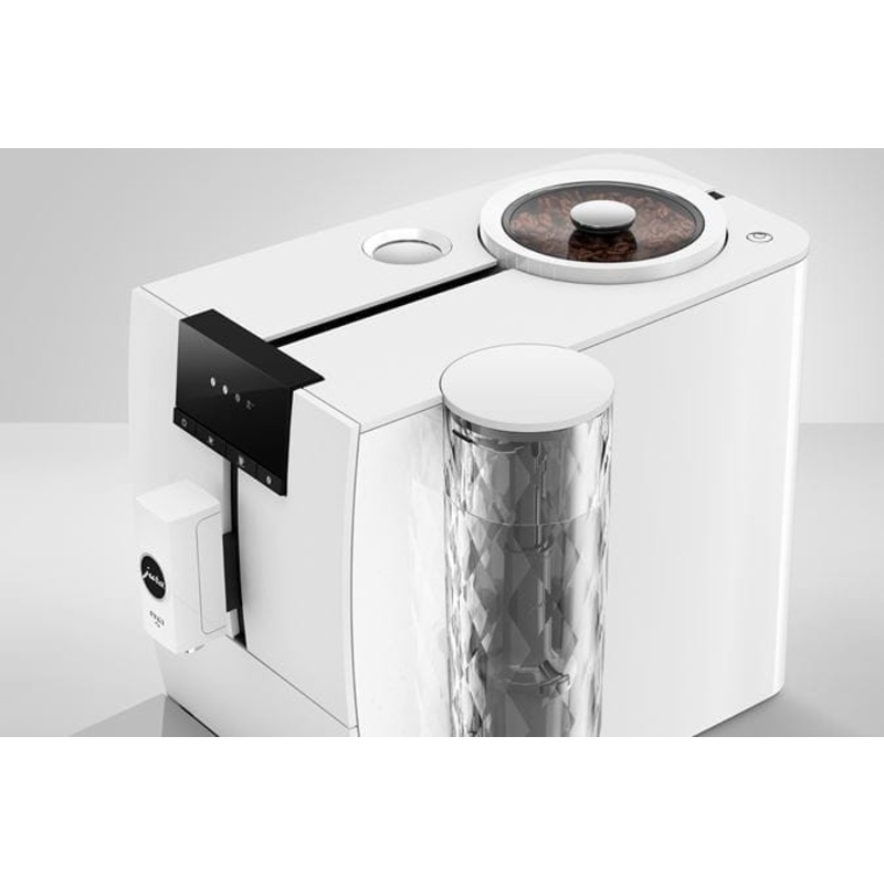 Jura Ena 4 Compact Automatic Coffee Machine- Full Nordic White