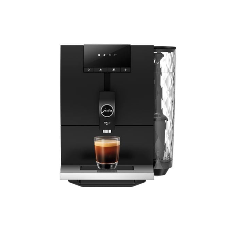 Jura Ena 4 Compact Automatic Coffee Machine Full Metropolitan Black