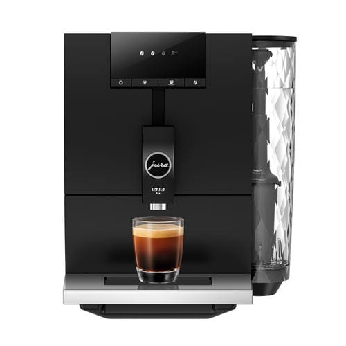 Jura Ena 4 Compact Automatic Coffee Machine Full Metropolitan Black