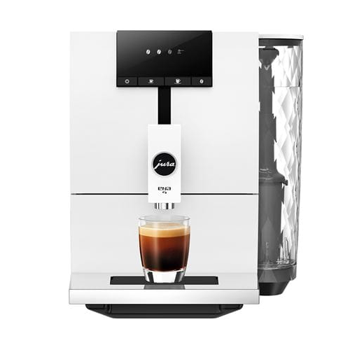 Jura Ena 4 Compact Automatic Coffee Machine- Full Nordic White