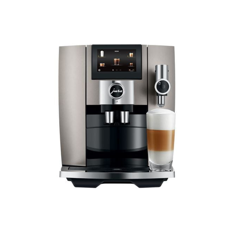 Jura J8 Espresso Coffee Machine Midnight Silver