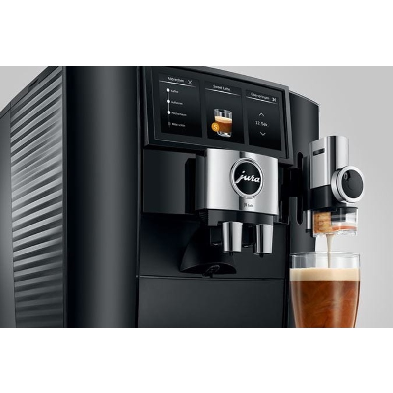 Jura J8 Twin Espresso Coffee Machine Diamond Black