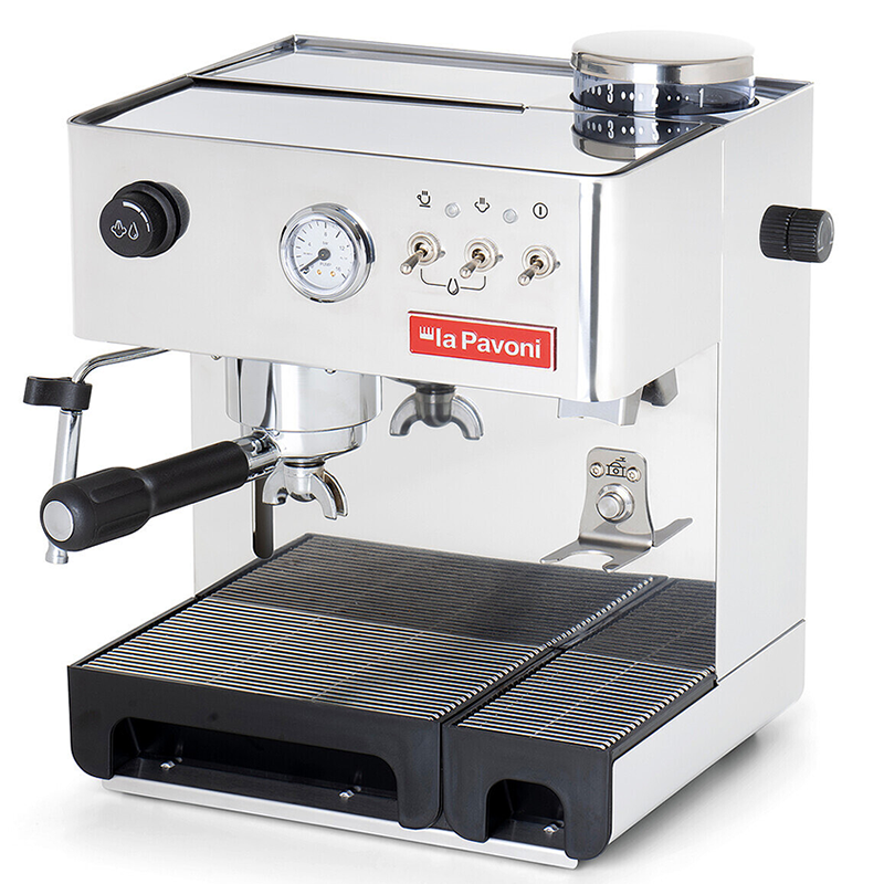 La Pavoni New Domus Bar Dmb Espresso Machine With Grinder Combi