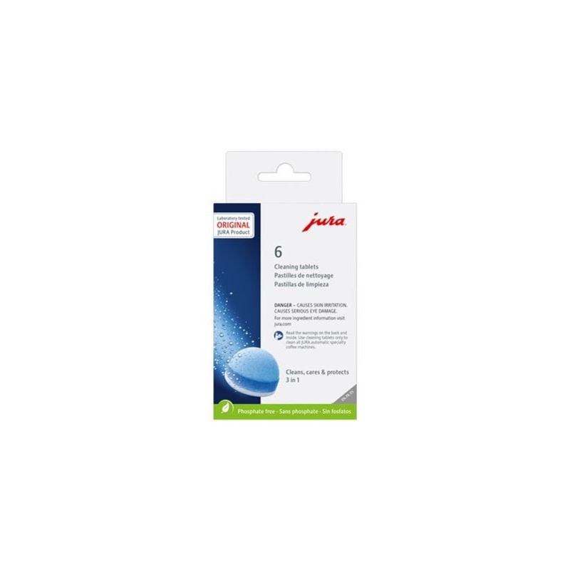 Jura 3 Phase Cleaning Tablets 6 Tablet Pack