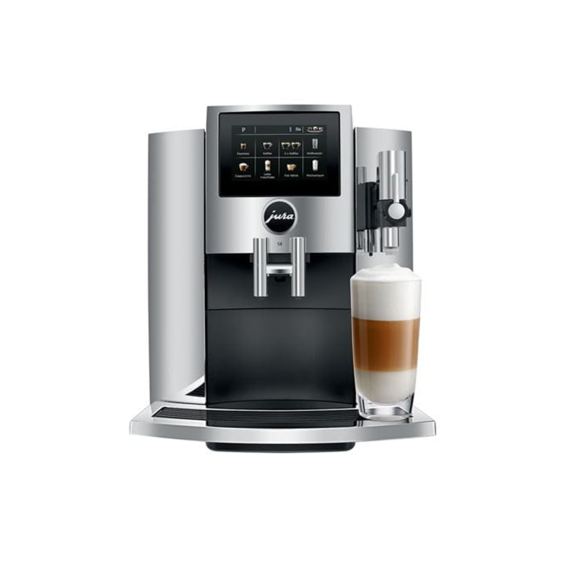 Jura S8 Espresso Coffee Machine Chrome