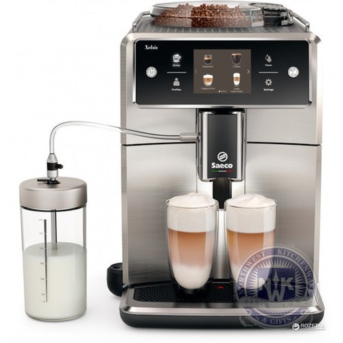 Saeco Xelsis One Touch Cappuccino Espresso Machine Stainless Steel