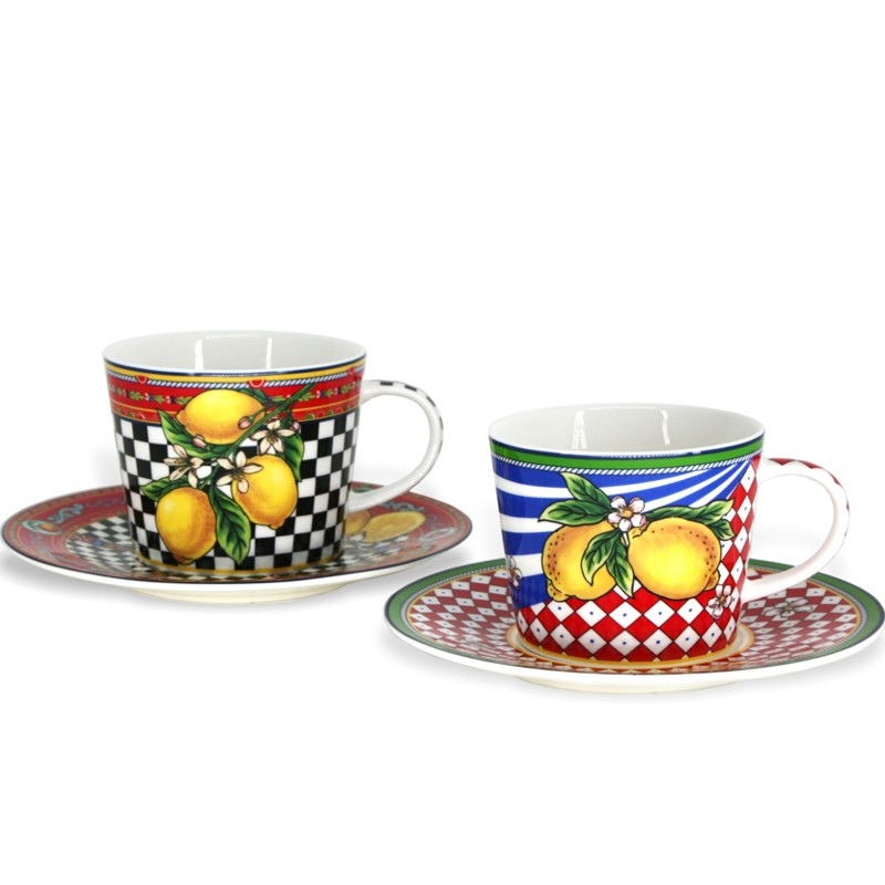 Tesoro Cappuccino Cups Set Of 2 