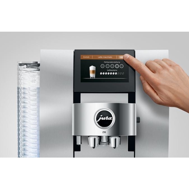 Jura Z10 Espresso Coffee Machine Aluminum White